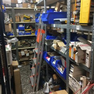 Gestión de repuestos y almacenes de mantenimiento